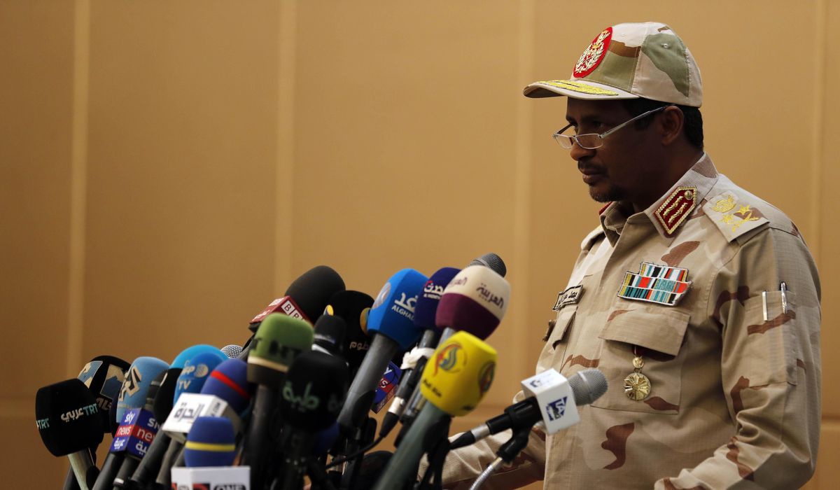 NextImg:Sudan paramilitary leader plans to attend cease-fire talks in Switzerland hosted by U.S., Saudi Arab