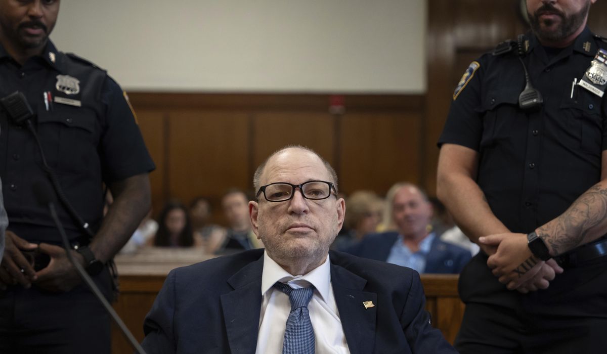 NextImg:Harvey Weinstein hospitalized with COVID-19 and pneumonia