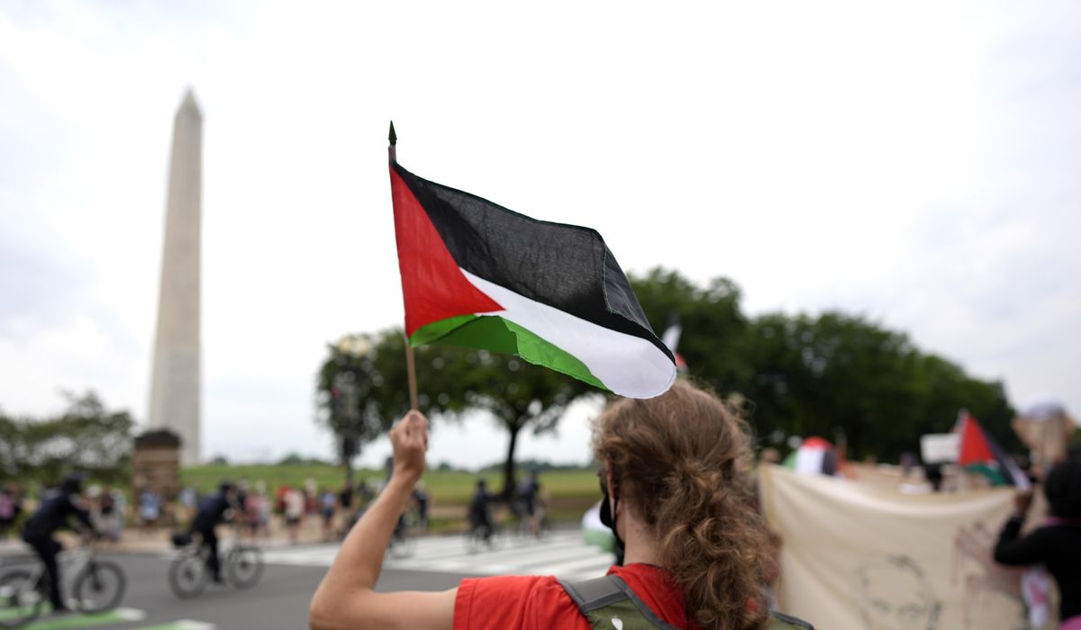 NextImg:Anti-Israel protester charged with assaulting two police officers in D.C.