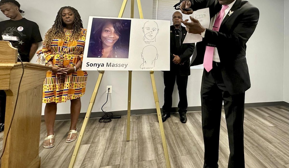 NextImg:Autopsy confirms Sonya Massey died from gunshot wound to head, as attorney calls shooting senseless