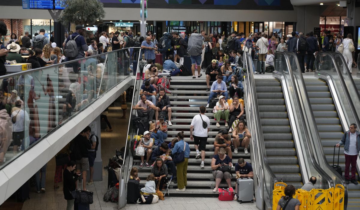 NextImg:Arson attacks paralyze French high-speed rail network hours before start of Olympics