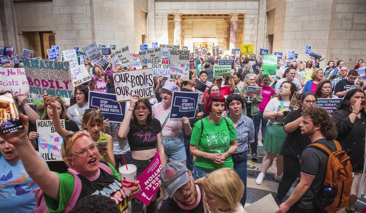 NextImg:12-week abortion limit, ban on youth transgender treatment upheld by Nebraska Supreme Court