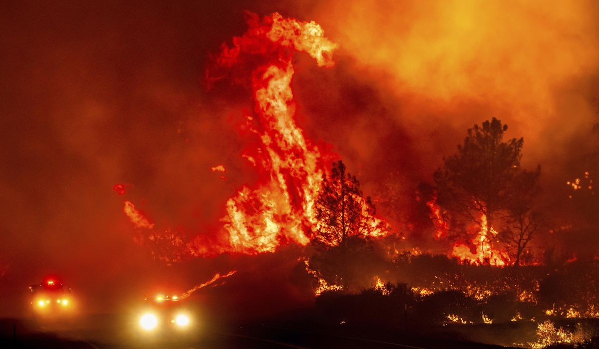 NextImg:California fire scorches through land the size of Los Angeles as blazes burn across U.S. West