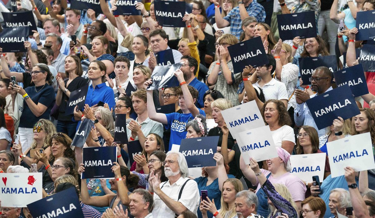 NextImg:Joe Biden is out and Kamala Harris is in. Disenchanted voters are taking a new look at their choices