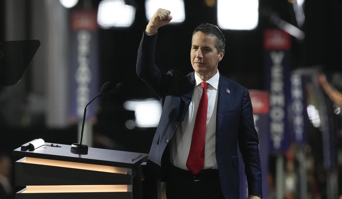 NextImg:GOP’s Bernie Moreno pledges wins in Senate on energy, jobs, border — and he’s out in two terms