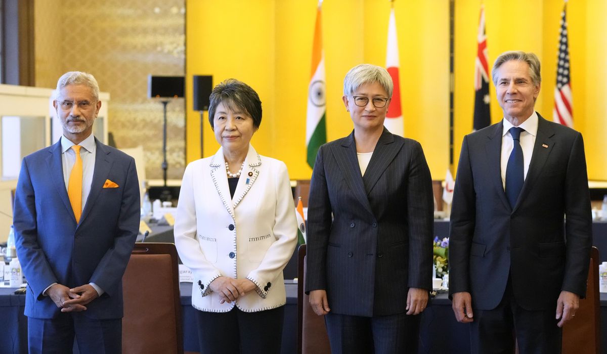 NextImg:Blinken and envoys from Japan, Australia and India work to improve maritime safety in Asia-Pacific