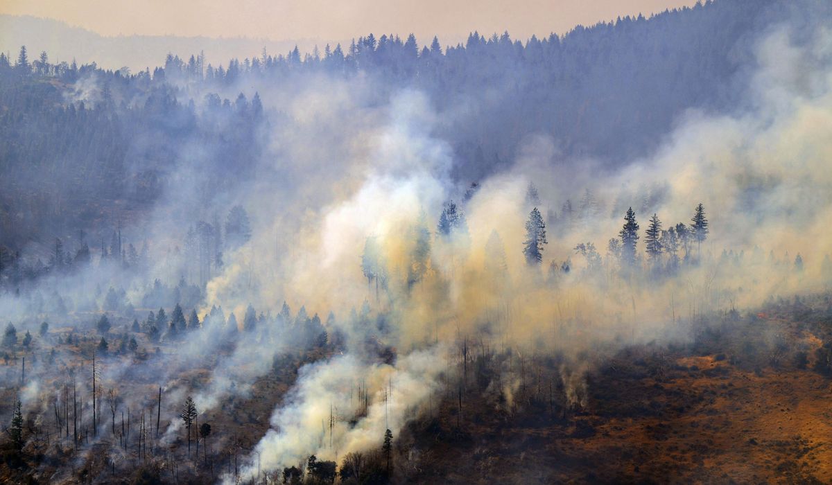 NextImg:Ron Ward defends his home as California wildfires push devastation and spread smoke across west