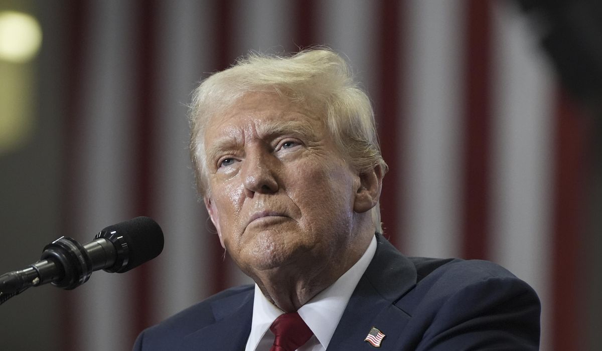 NextImg:Trump says ‘nobody invaded anybody’ under his presidential term