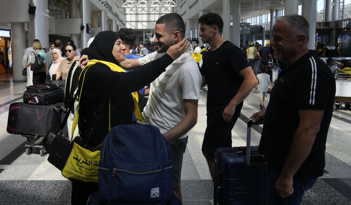 NextImg:Despite escalating tension between Israel and Hezbollah, it’s business as usual at Beirut airport