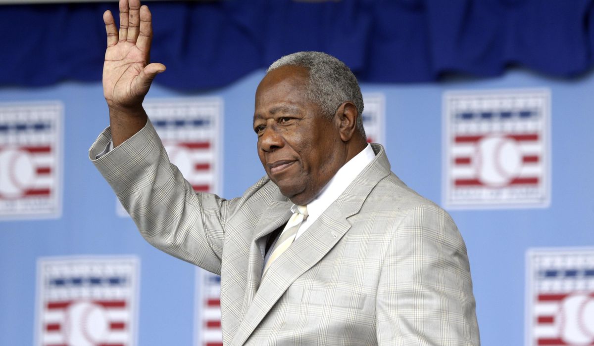 NextImg:Braves launch Hank Aaron week as U.S. Postal Service dedicates new Aaron forever stamp