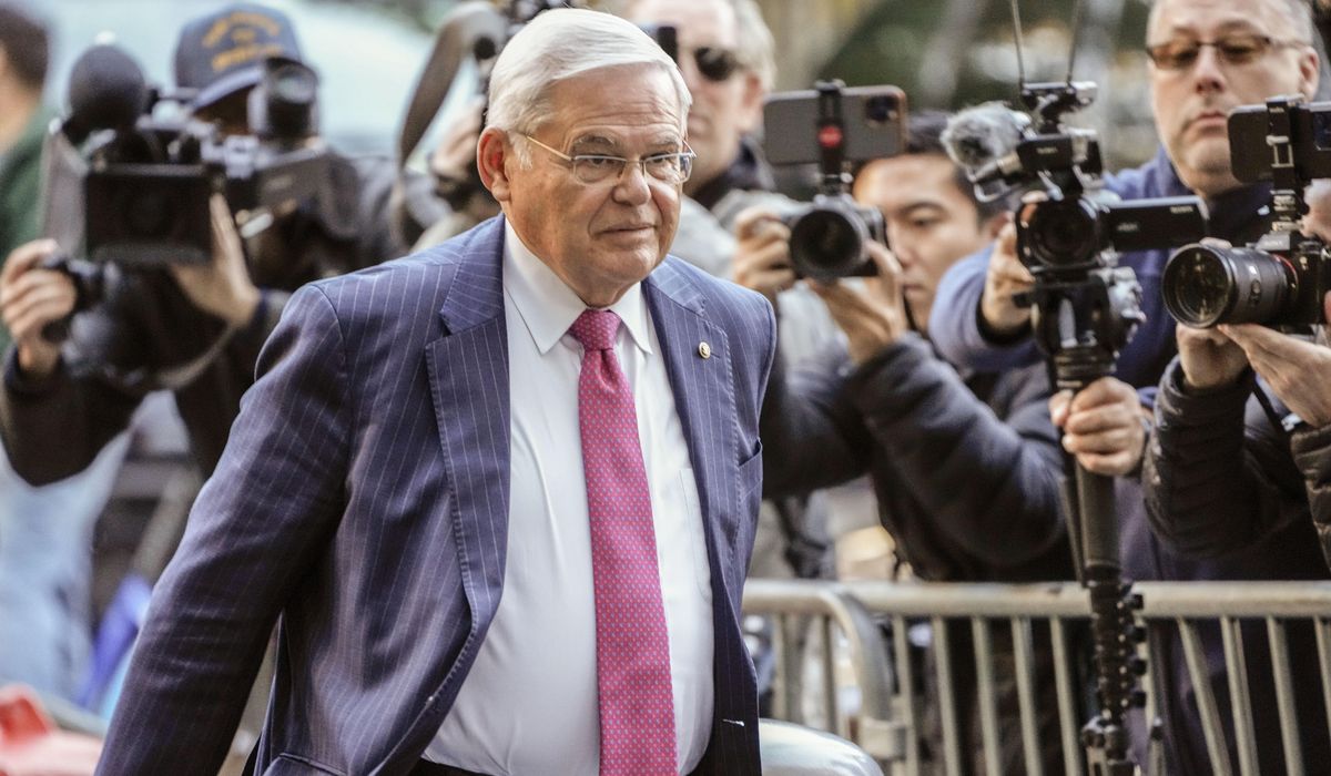 NextImg:New Jersey school is removing Sen. Bob Menendez’s name from its building