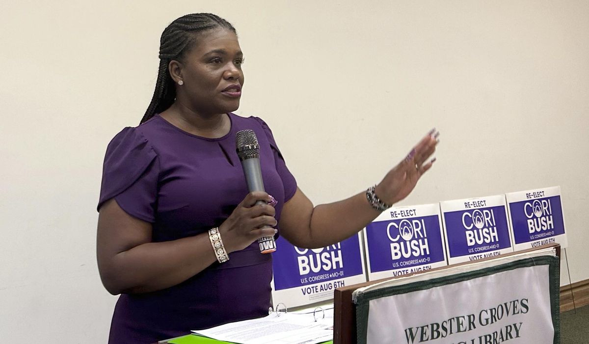 NextImg:Squad member Cori Bush’s anti-Israel stance puts her at risk in Tuesday’s Democratic primary