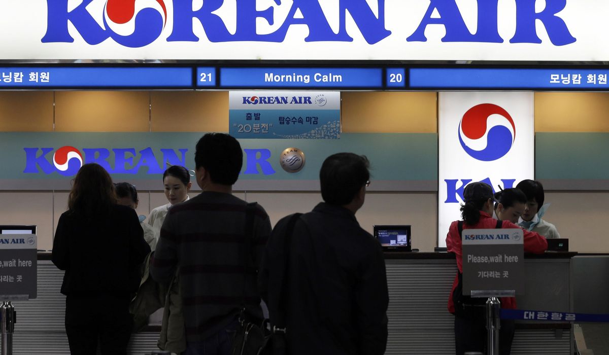 NextImg:Korean Air says turbulence is knocking instant noodles off its economy menu