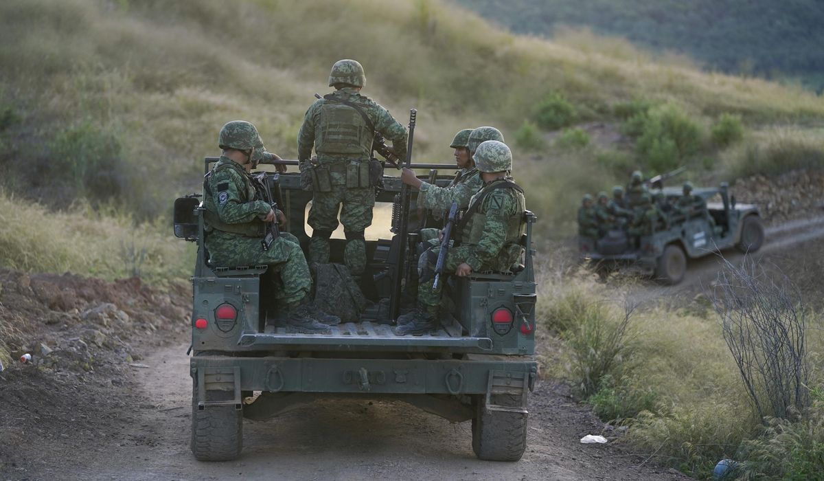NextImg:Mexican army acknowledges some of its soldiers have been killed by cartel bomb-dropping drones