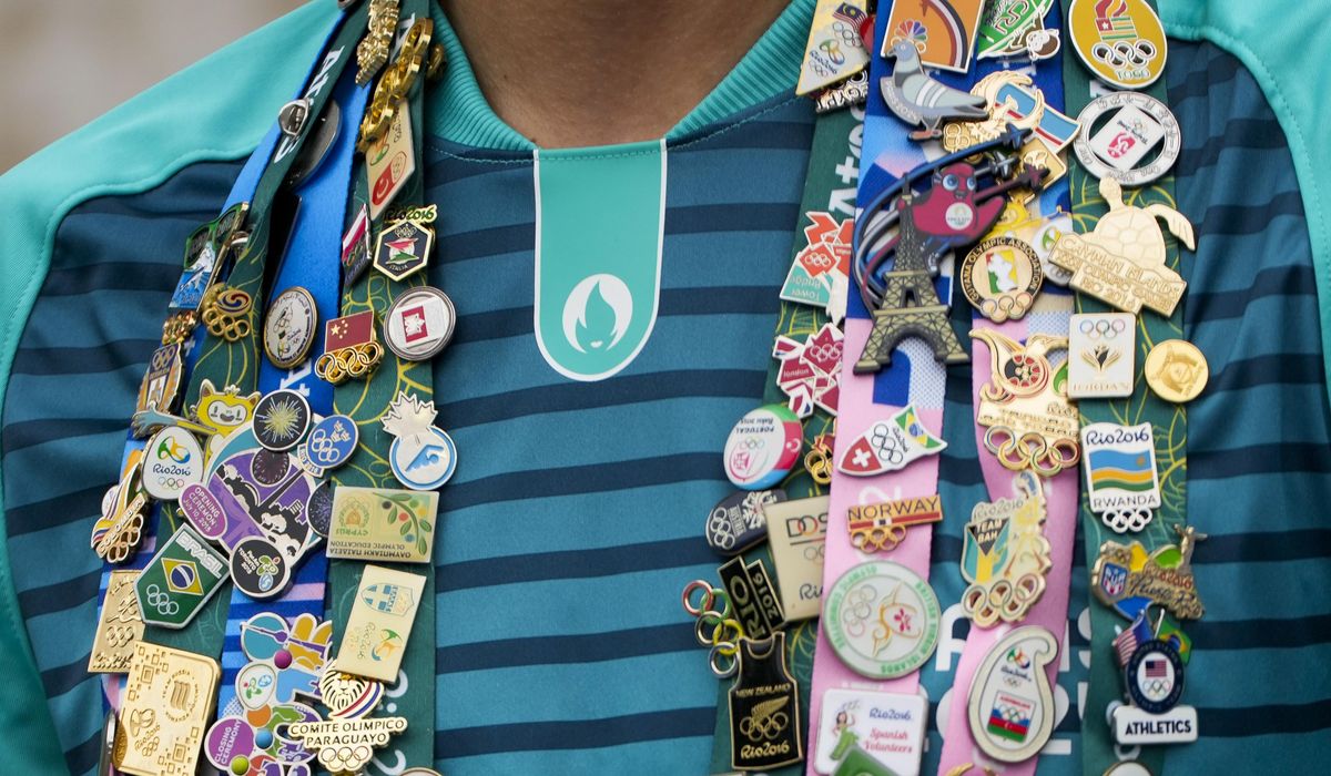NextImg:Pin-demonium hits Paris: Inside the pin-trading market at the Olympics