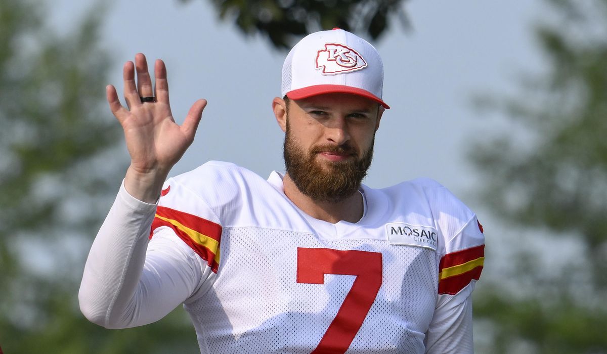 NextImg:Harrison Butker says having enemies is good: ‘That means you’ve stood up for something’