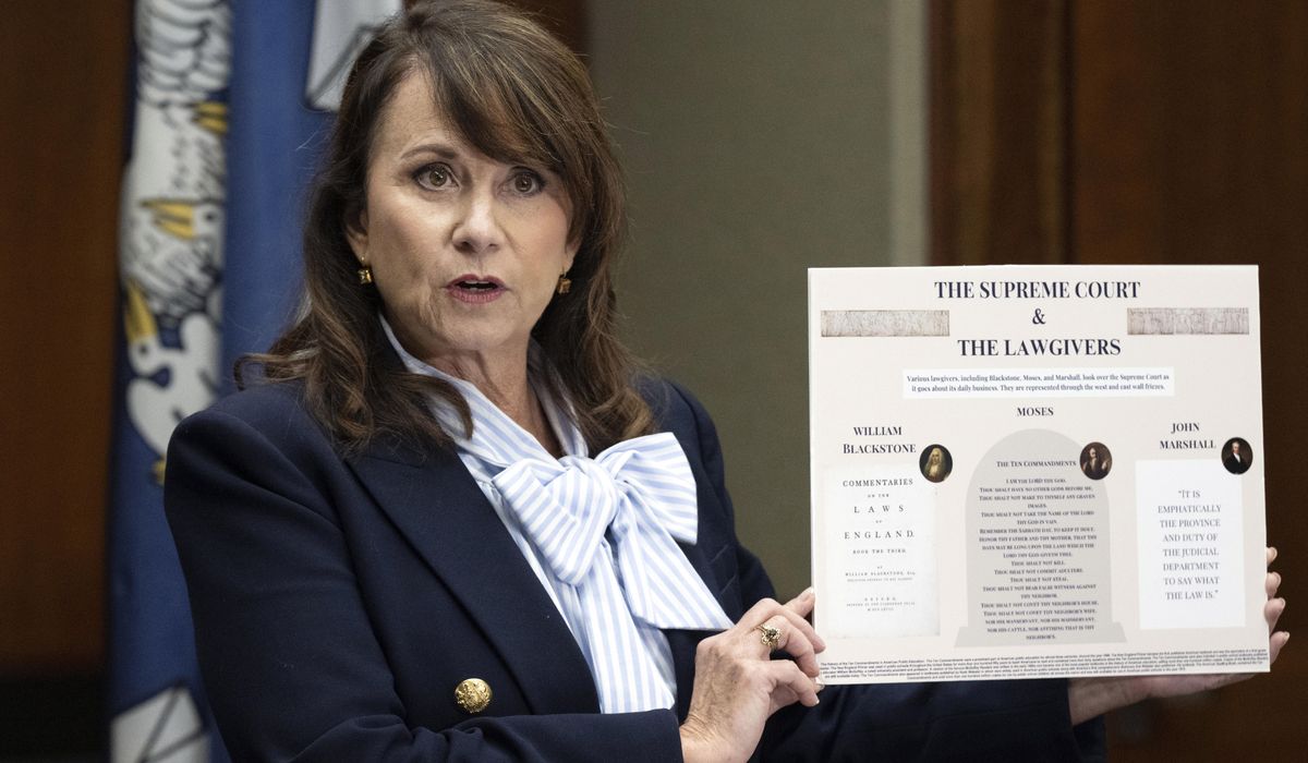 NextImg:Louisiana AG asks court to dismiss lawsuit against new Ten Commandments law