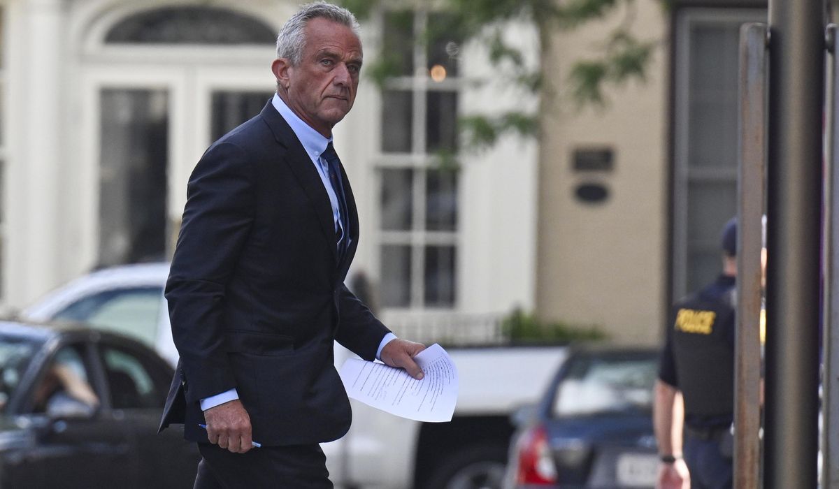 NextImg:RFK Jr. grilled again about his move to California while listing New York address on ballot petition