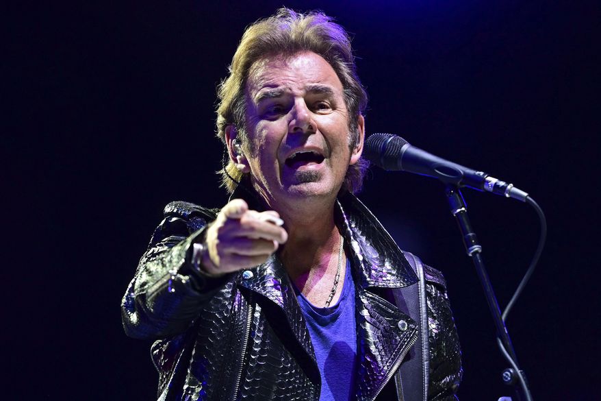 Journey's Jonathan Cain performs during a concert, Aug. 6, 2022, at the Pro Football Hall of Fame in Canton, Ohio. (AP Photo/David Dermer, File)