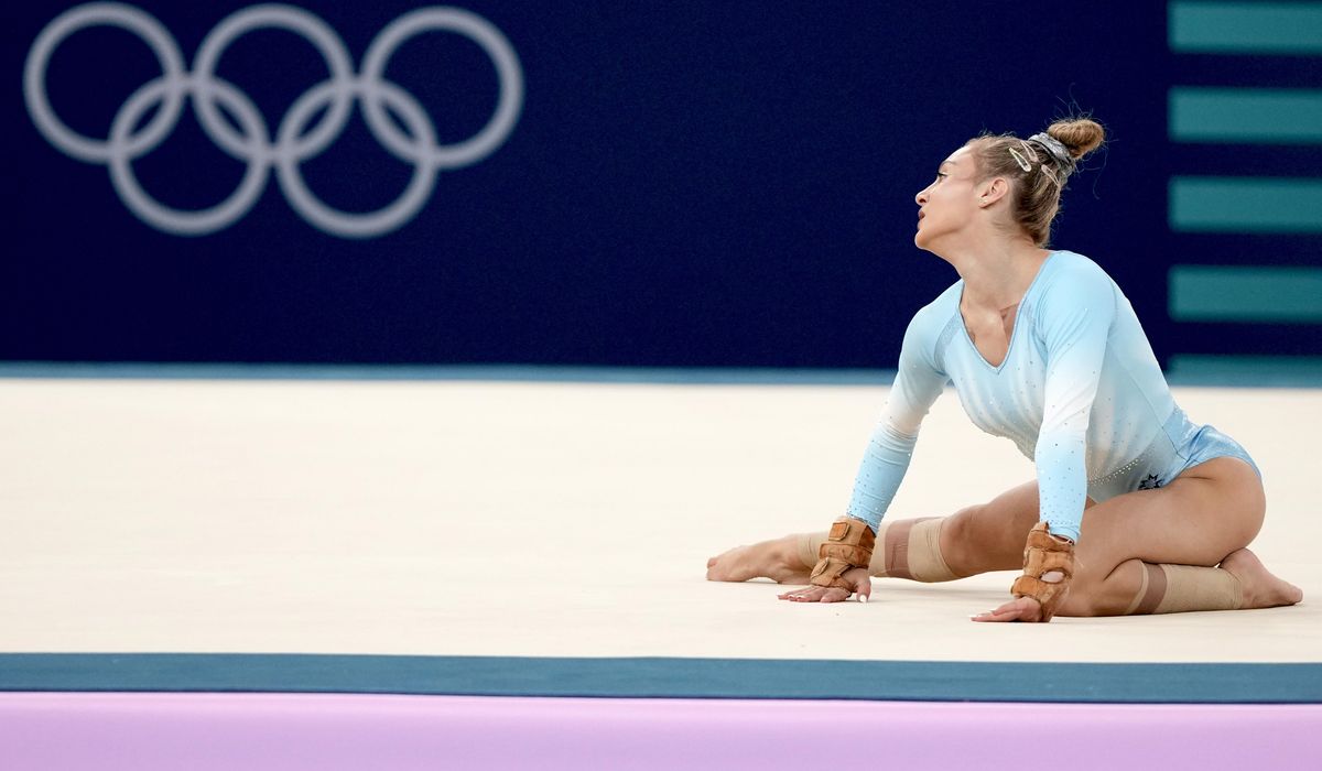 NextImg:Romanians appeal gymnast’s score after inquiry drama in floor exercise final at Olympics