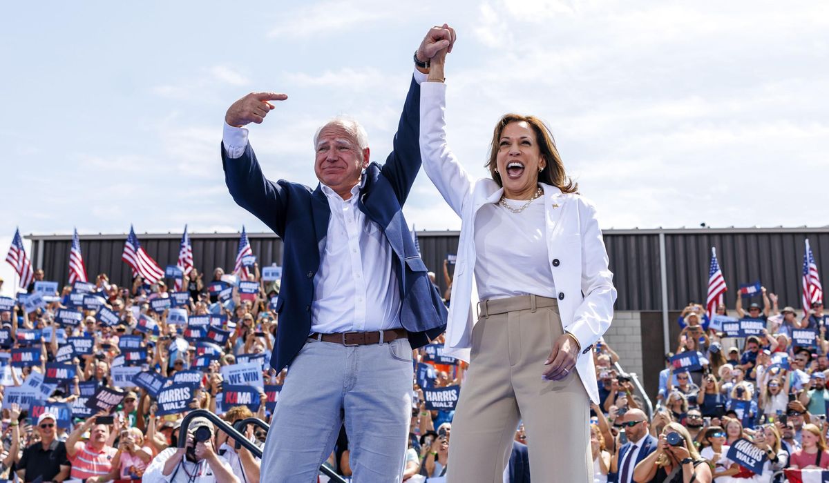 NextImg:Harris leads Trump by 6 points among likely voters in new poll