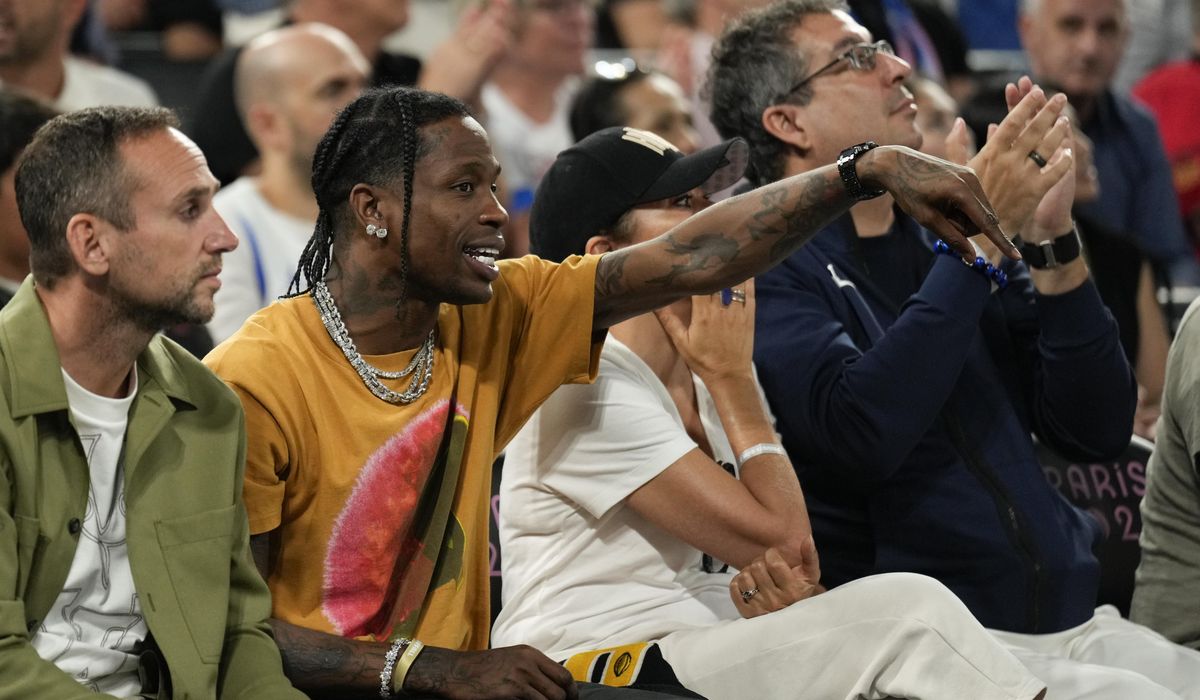 NextImg:Travis Scott is released from police custody after arrest over a Paris hotel altercation