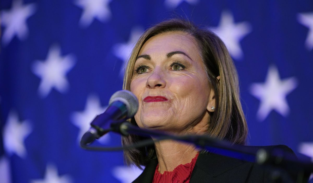 NextImg:Iowa Gov. Kim Reynolds launches state DOGE commission