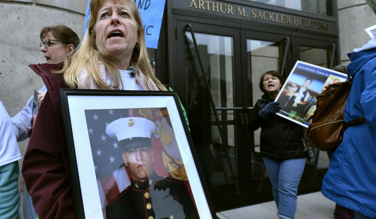 NextImg:Harvard rebuffs protests and won’t remove Sackler name from two buildings
