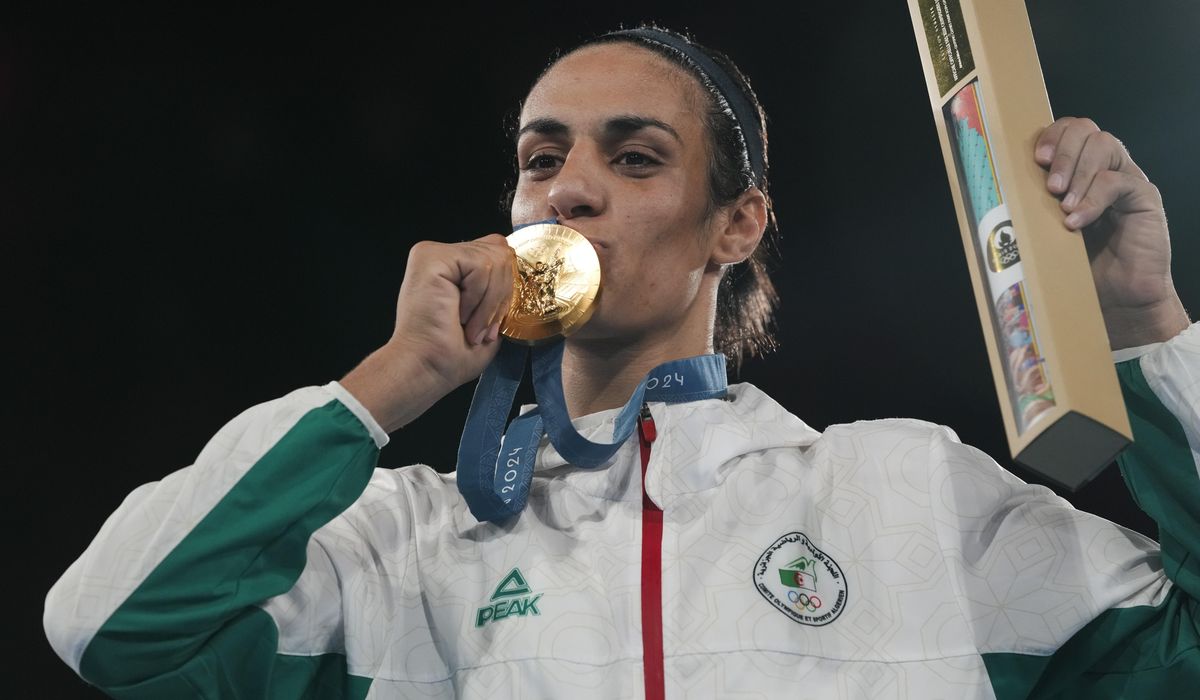 NextImg:French prosecutors investigating harassment of sex-disputed Olympic boxing champ Imane Khelif