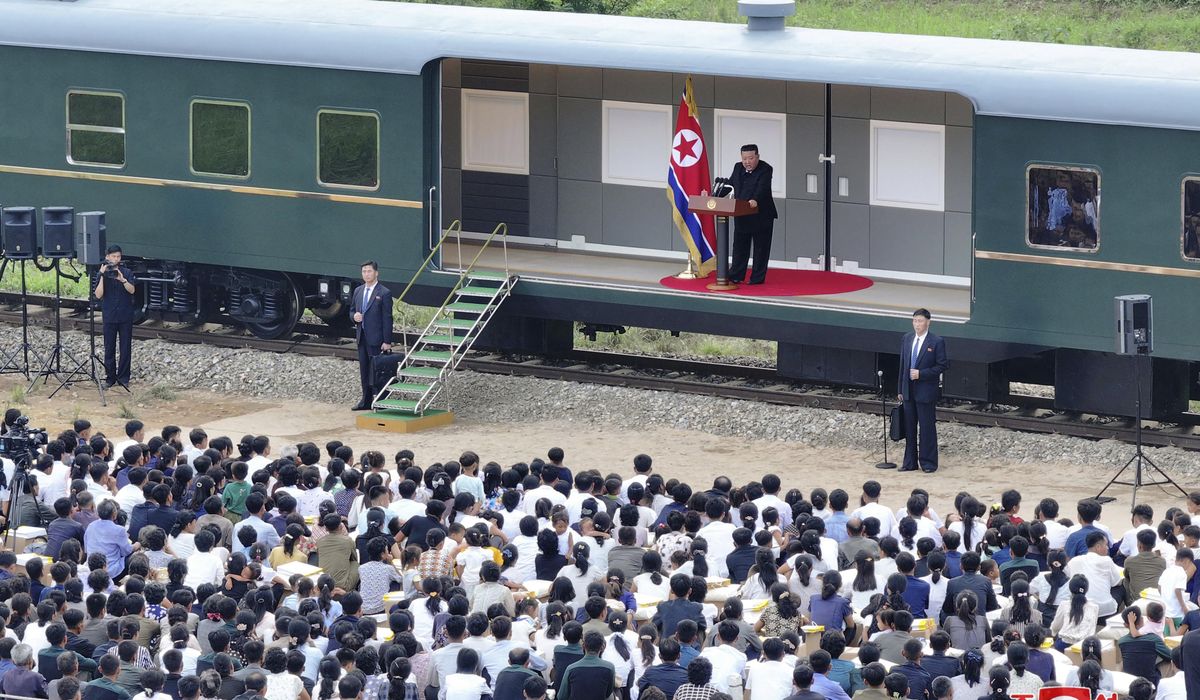 NextImg:Thousands of flood victims will be brought to capital for temporary care, North Korean leader says