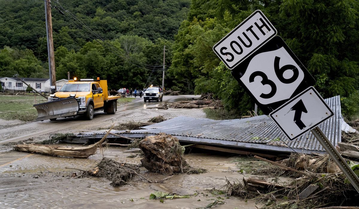 NextImg:Debby finally moves out of the U.S., flooded rivers remain a risk