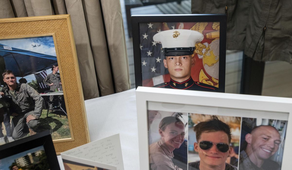NextImg:Marine who died trying to save crew in fiery Osprey crash to receive service’s top noncombat medal