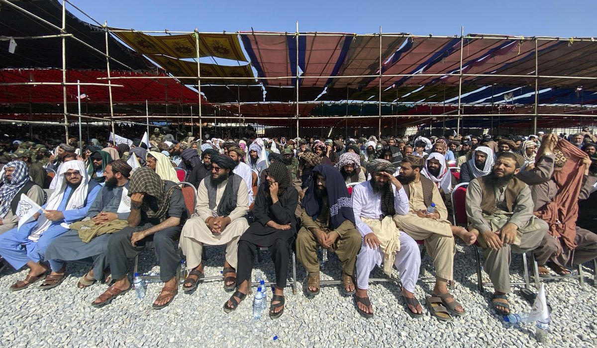 NextImg:The Taliban are celebrating three years in power, but they’re not talking about Afghans