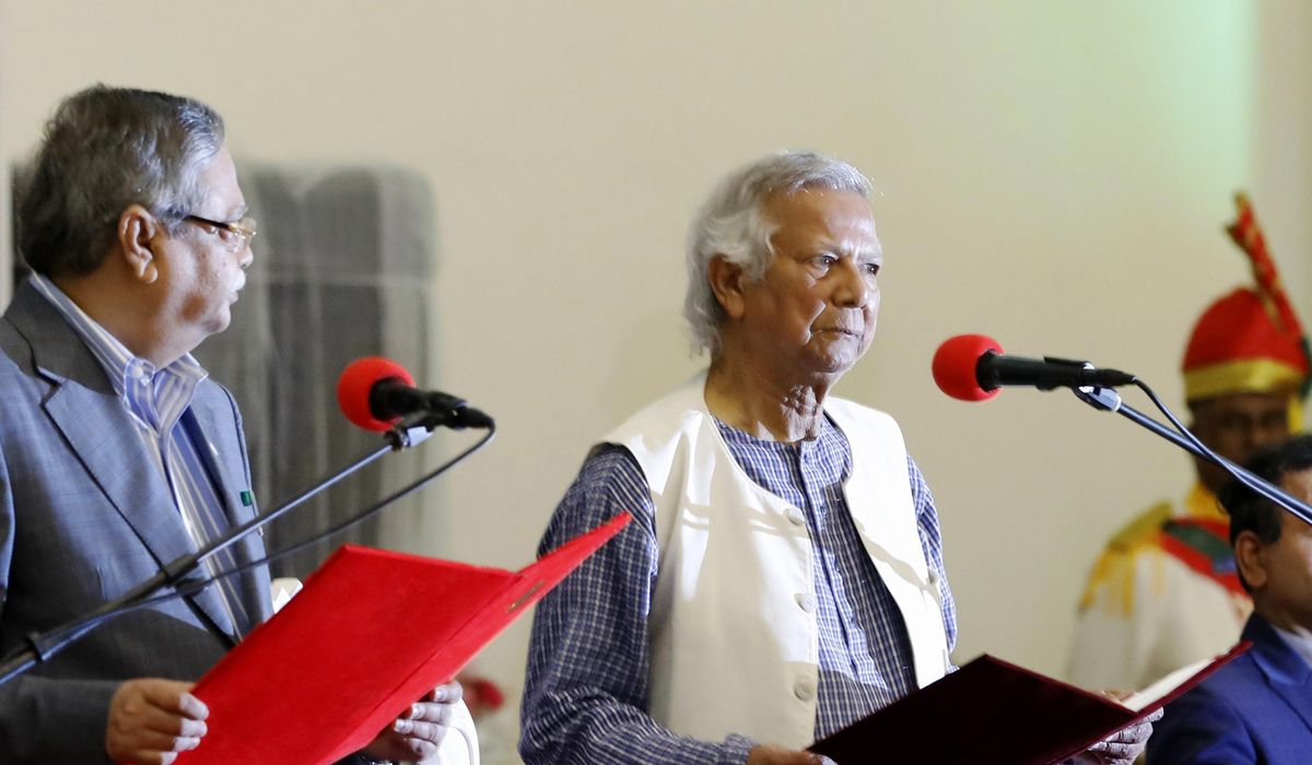 NextImg:Bangladesh’s interim government led by Yunus lifts ban on the Islamist Jamaat-e-Islami party