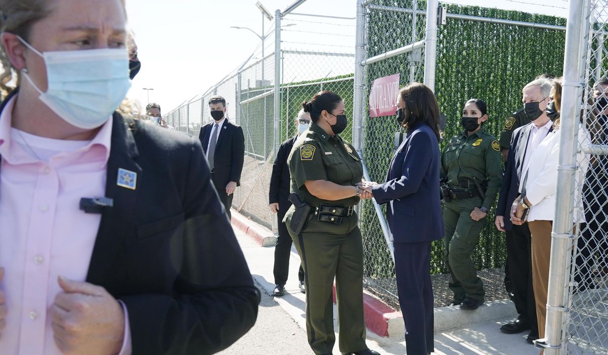 NextImg:Kamala confusion: Harris’s border wall stance remains murky