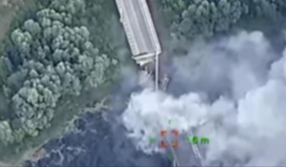 NextImg:Ukrainian troops hit 2 key bridges in Russia. Could it mean they’re there to stay?