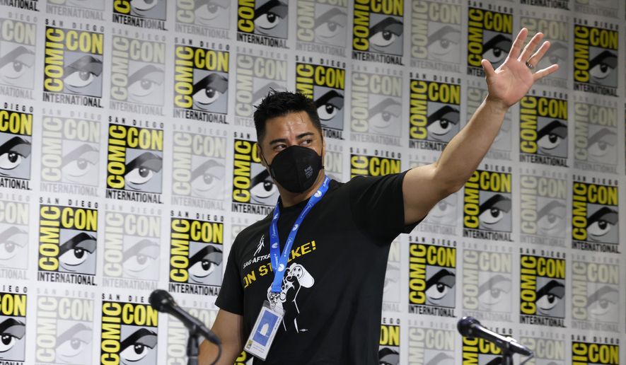 Noshir Dalal attends a panel for SAG Aftra "Game Actors on Game Actors" during Comic-Con International on Friday, July 26, 2024, in San Diego. (Photo by Christy Radecic/Invision/AP)