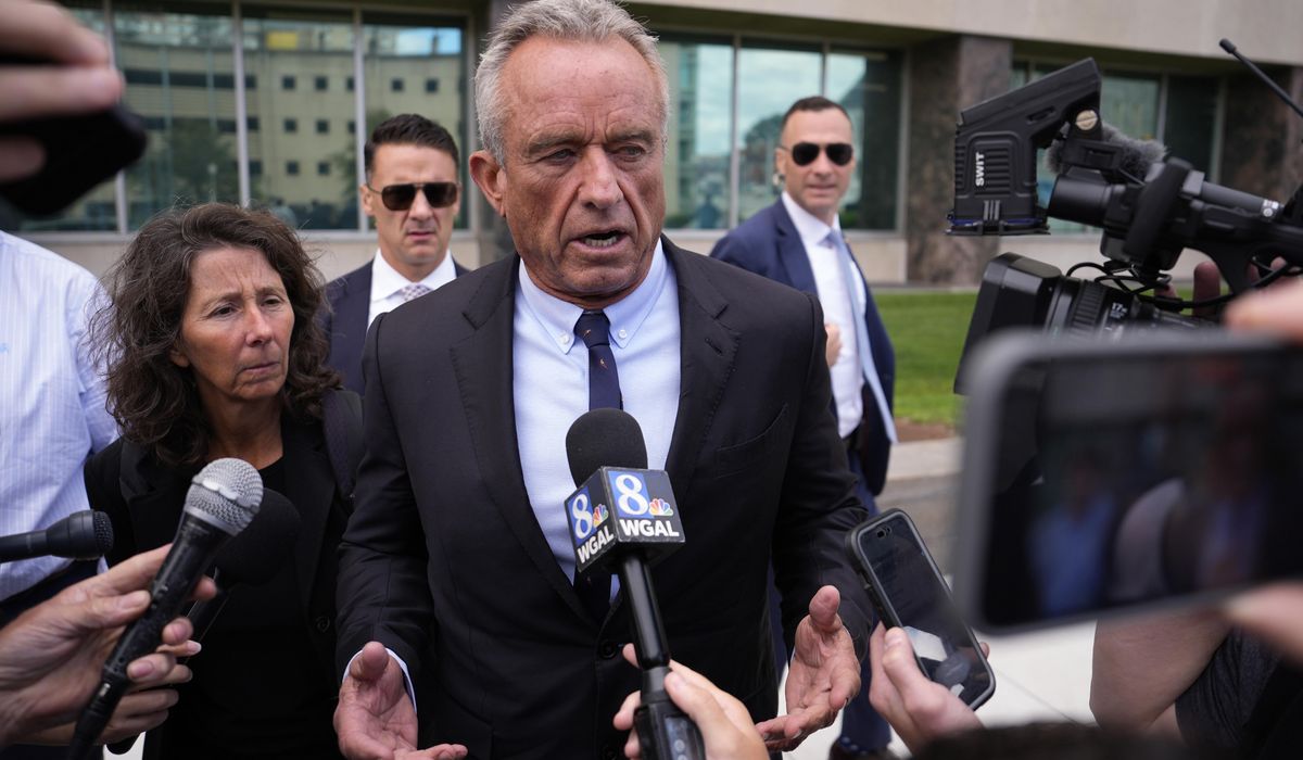 NextImg:RFK Jr. might team up with Trump, running mate Shanahan says