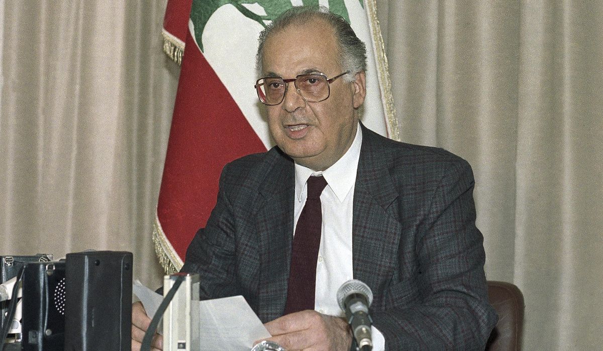 NextImg:Former five-time Lebanese prime minister Salim Hoss dies at 94