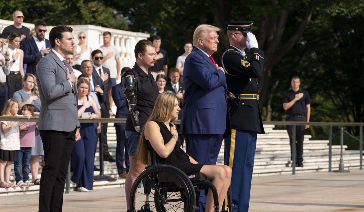 NextImg:Army says Arlington employee’s competence ‘unfairly attacked’ by Trump team
