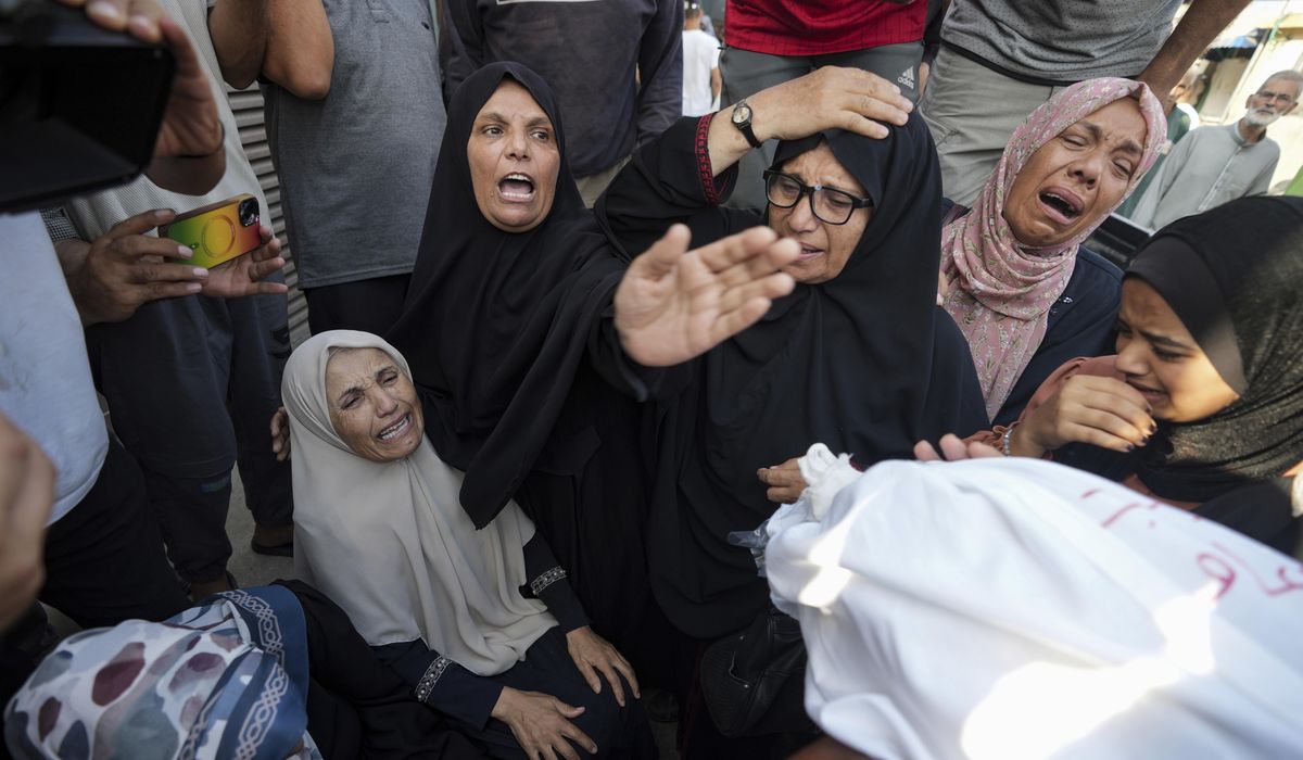 NextImg:Israeli strikes across Gaza kill 18, including 8 children, Palestinians say