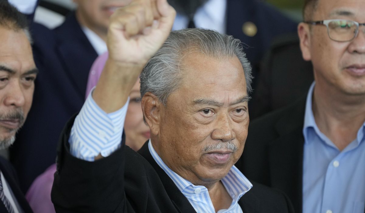 NextImg:Former Malaysian leader Muhyiddin charged with sedition for allegedly mocking former king