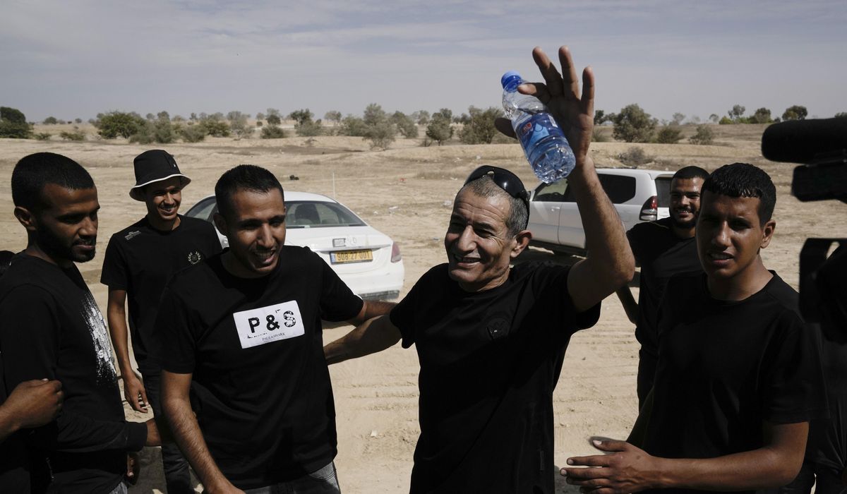 NextImg:An Israeli freed from Gaza returns to a Bedouin village targeted for demolition