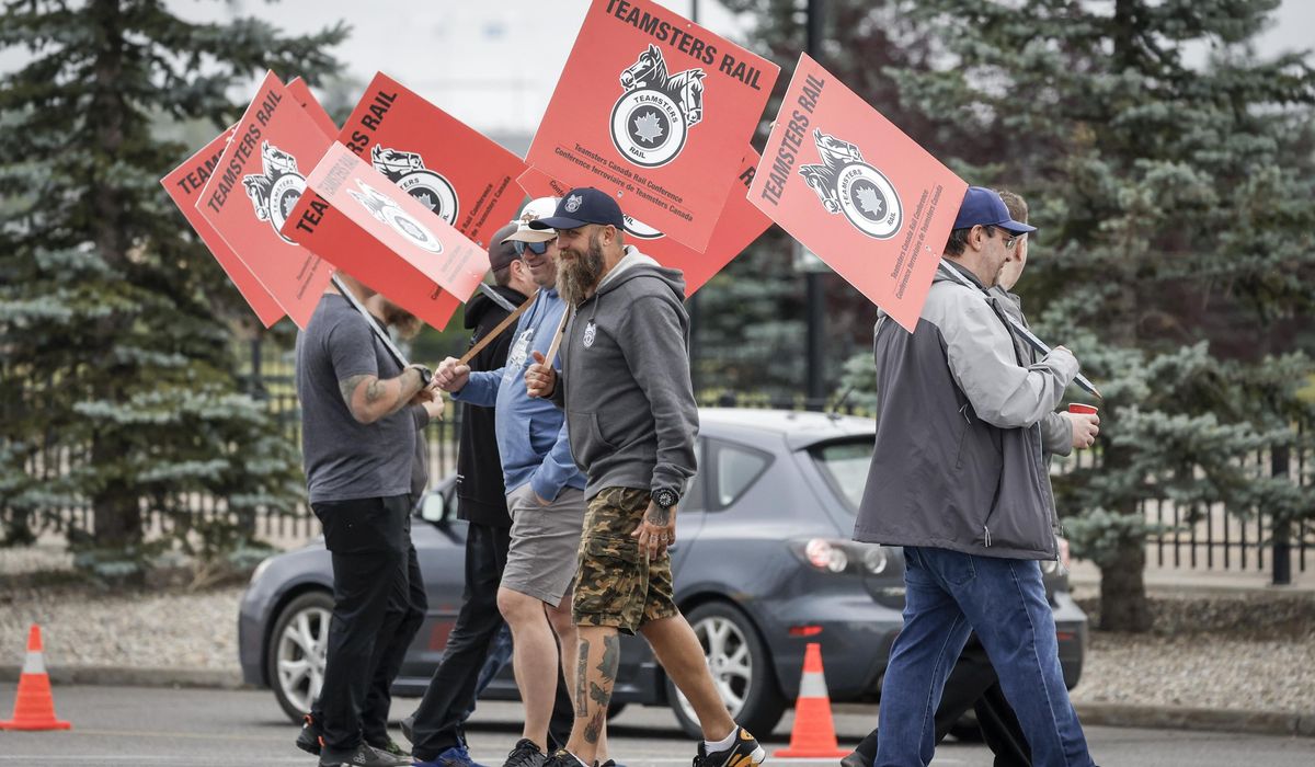 NextImg:Canadian rail union says it’s filed lawsuits challenging orders that forced employees back to work