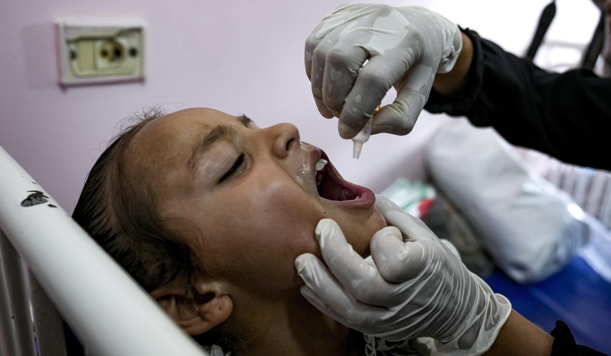 NextImg:Three days, 640,000 children, 1.3M doses. The plan to vaccinate Gaza’s young against polio