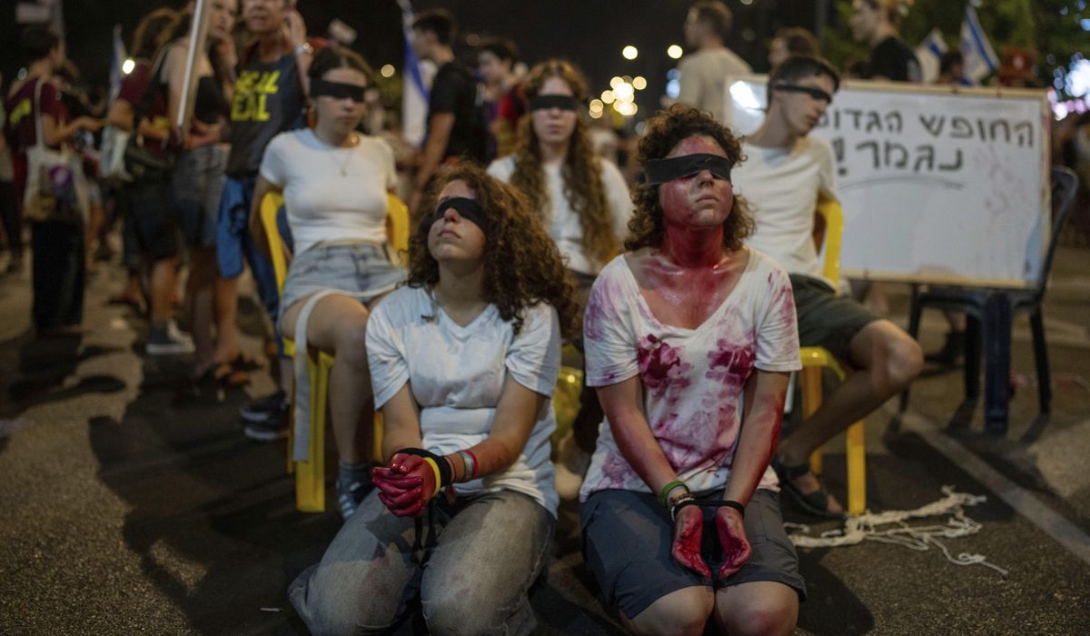 NextImg:U.S. still committed to Gaza deal despite deaths of hostages, gripes about Netanyahu: WH