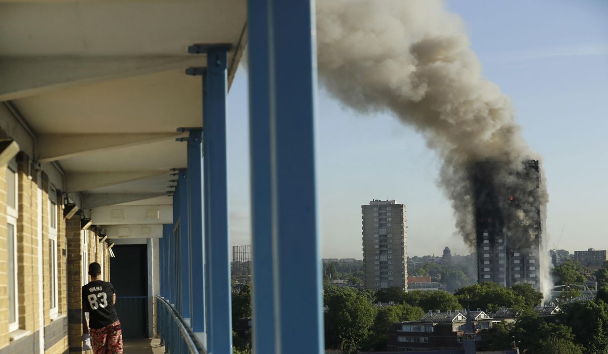 NextImg:Failures by U.K. government and industry made London high-rise a ‘death trap’ in Grenfell Tower fire