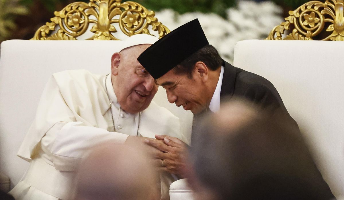 NextImg:In Asia, pope urges Indonesia to live up to promise of ‘harmony in diversity,’ fight extremism