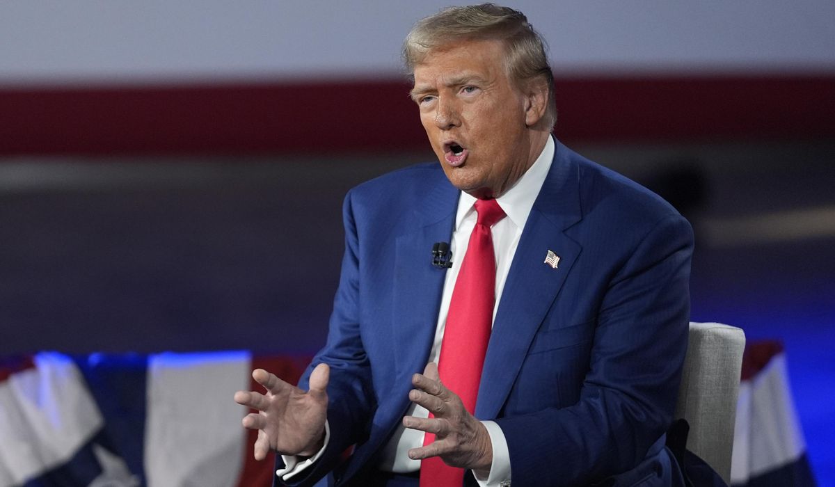 NextImg:Trump again pleads not guilty to federal election fraud charges
