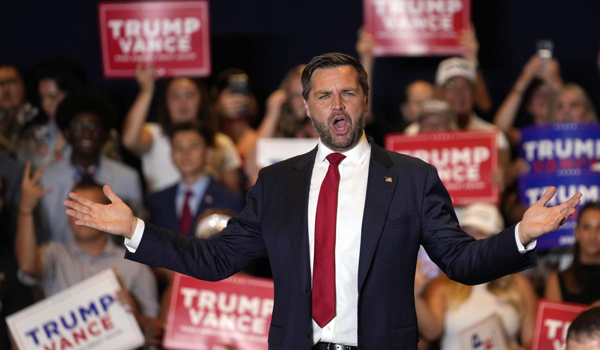 NextImg:Vance uses unsubstantiated rumors of pet eating in Ohio to ding Harris on border